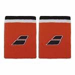 Babolat Terry Jumbo Wristband 2x Cherry Tomato / Black